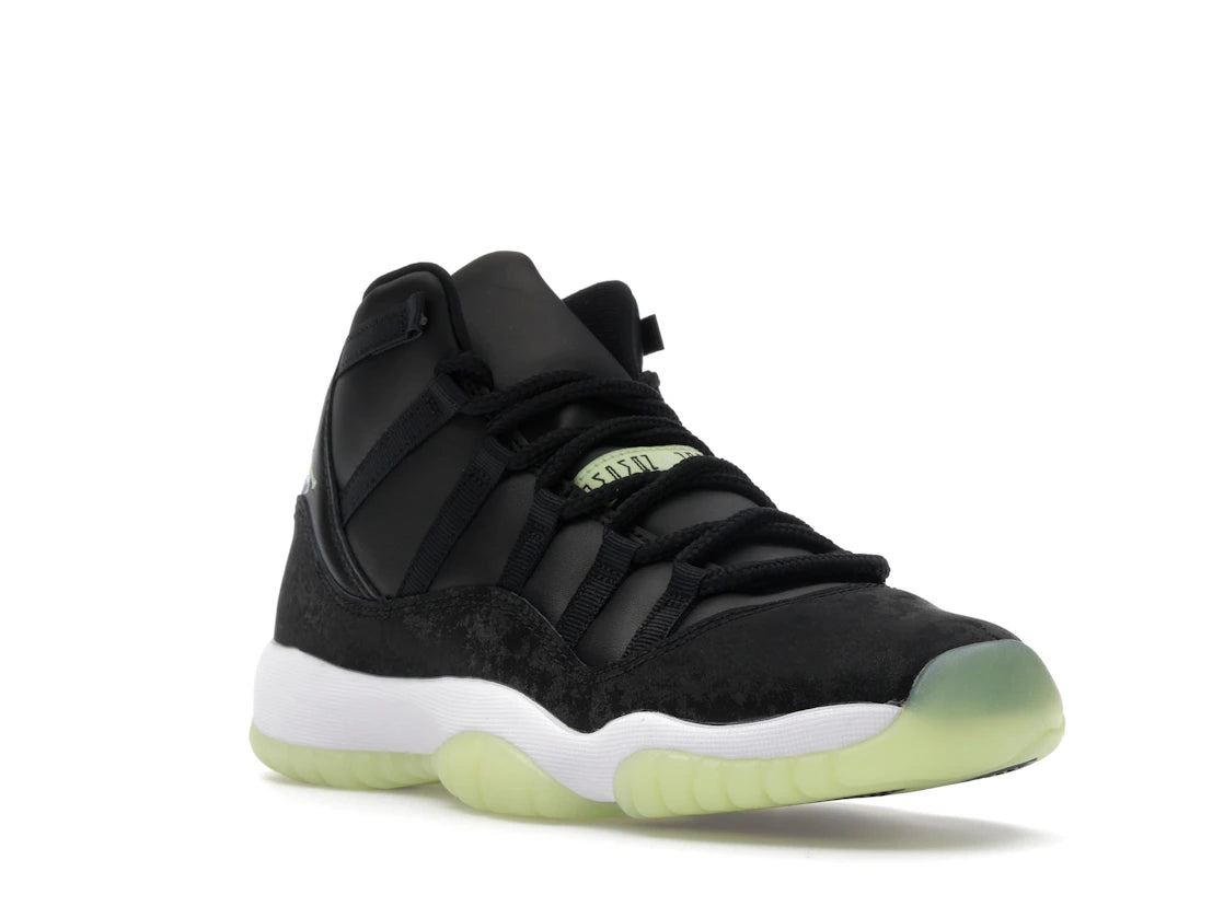 Jordan 11 Retro Black Barely Volt (GS)