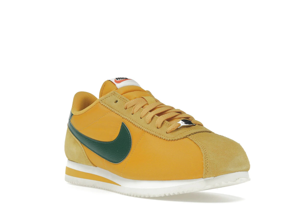Nike Cortez Textile Yellow Ochre Gorge Green (W)