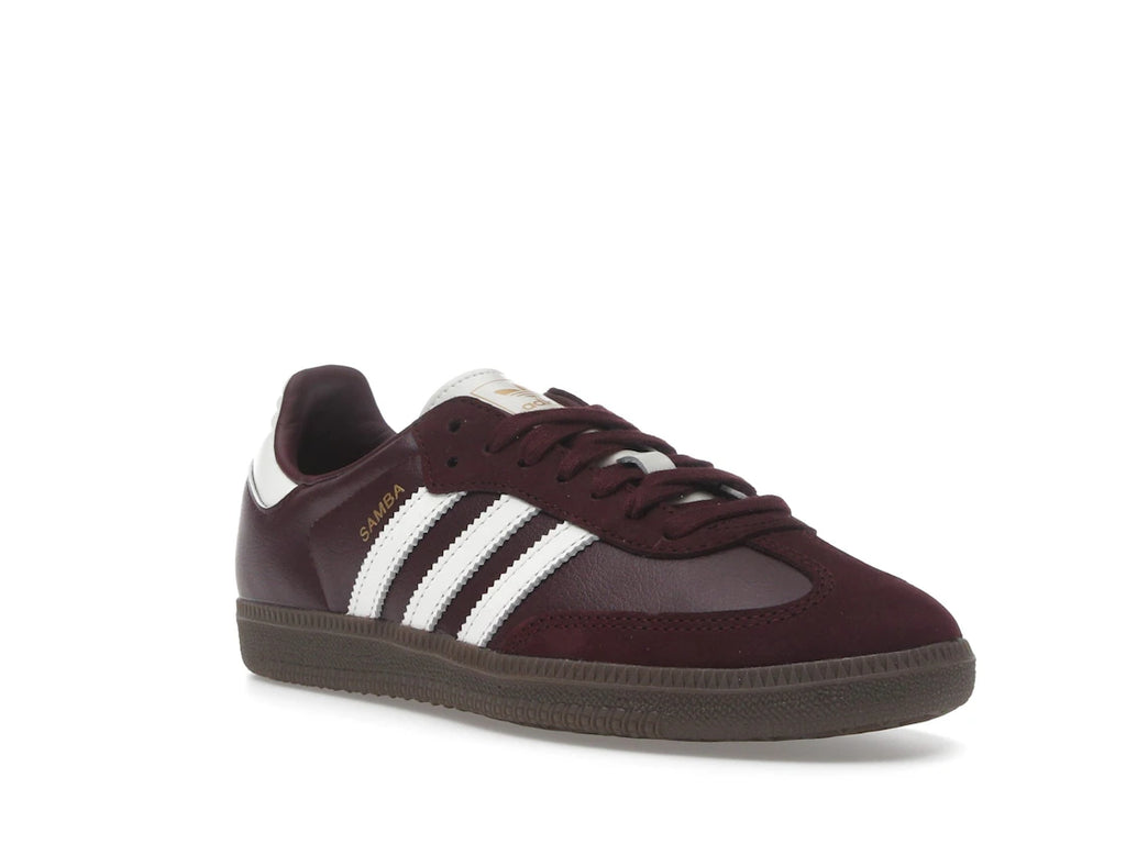 tenisky a boty adidas Samba OG Maroon Off White Gum (W) JR8844 ADONIO