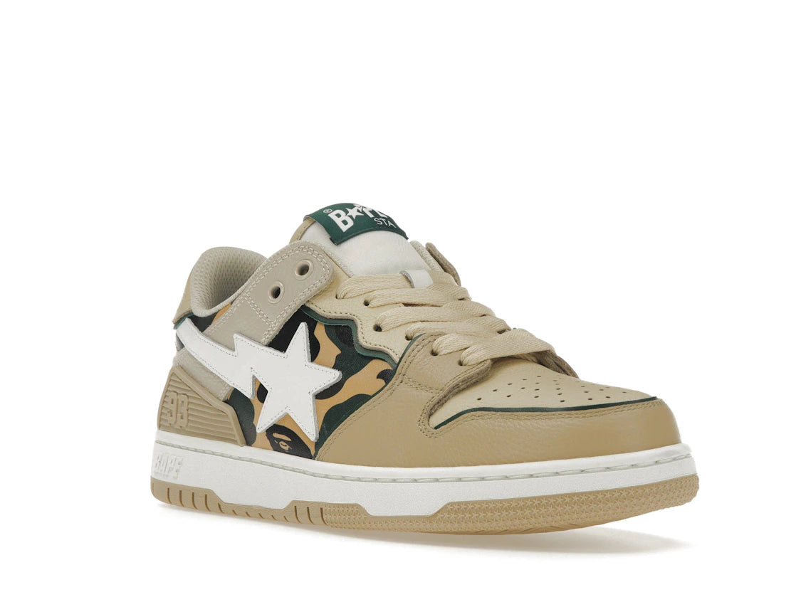 A Bathing Ape Sk8 Sta Béžovo-žltá kamufláž