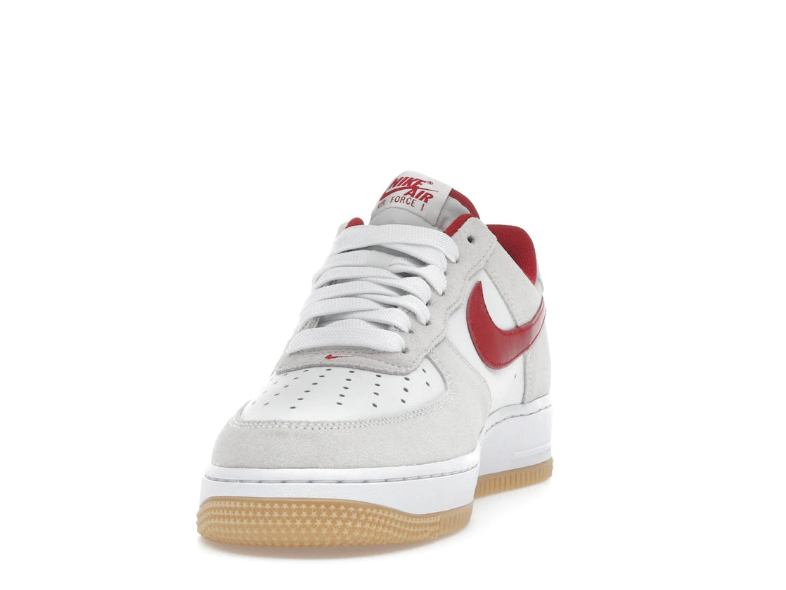 Nike Air Force 1 Low '07 LV8 Summit White Varsity Red Gum