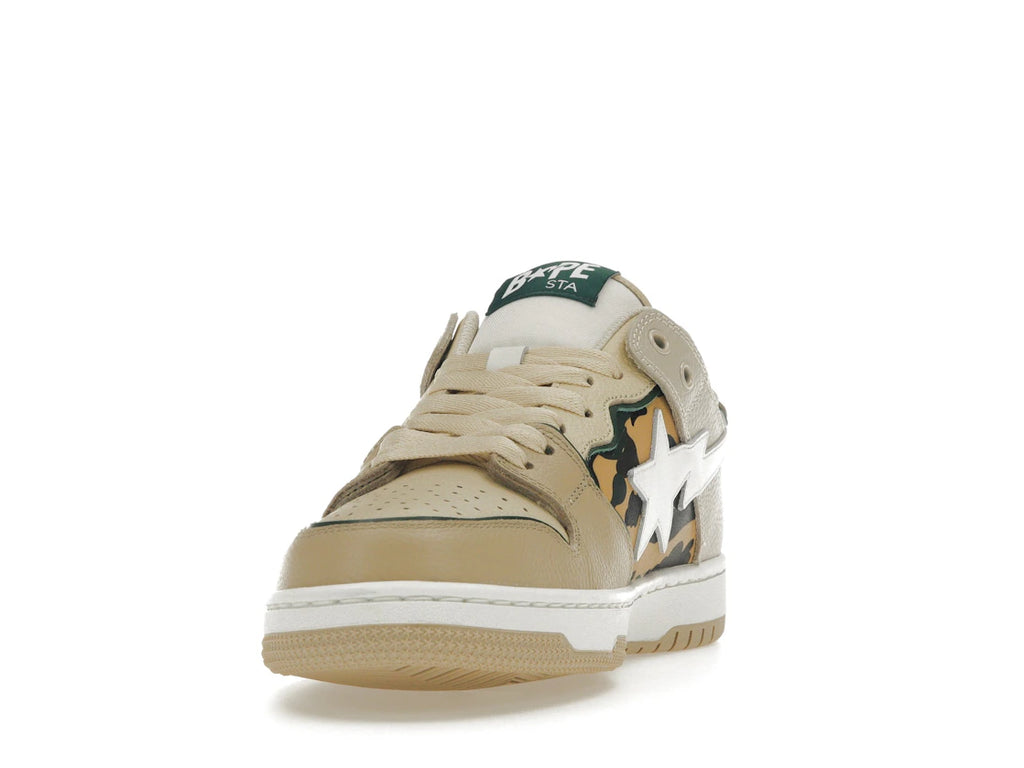 A Bathing Ape Sk8 Sta Béžovo-žltá kamufláž