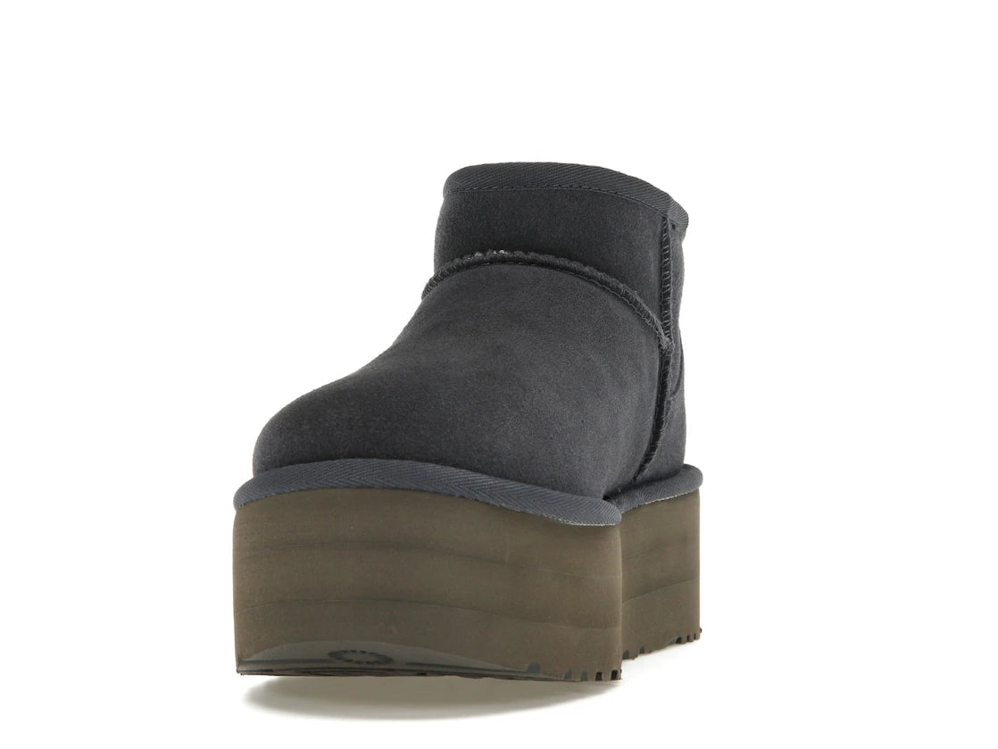 tenisky a boty UGG Classic Ultra Mini Platform Boot Eve Blue (W) 1135092-EVB ADONIO