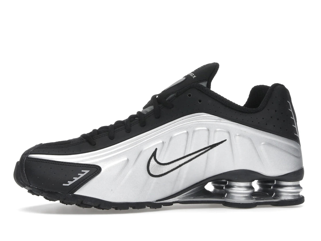 Nike Shox R4 Metallic Silver Black