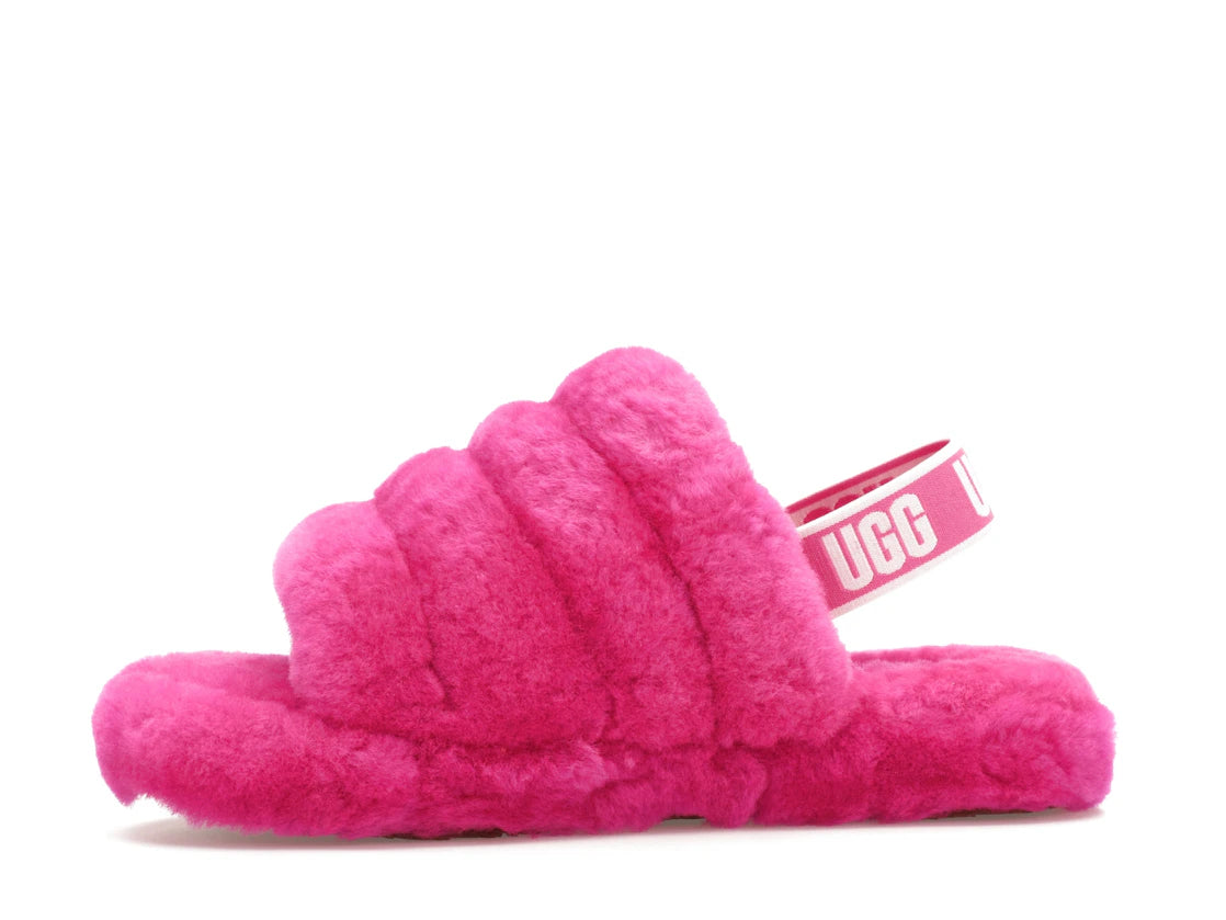 UGG Fluff Yeah Slide Rock Rose (Kids) 1098494K-RCR ADONIO