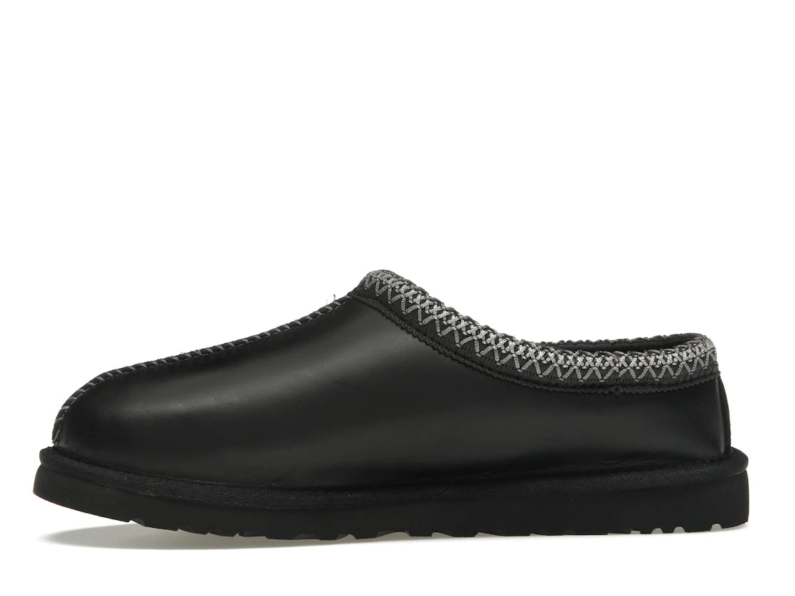 tenisky a boty UGG Tasman LTHR Regen Slipper Black 1163890-BLK ADONIO