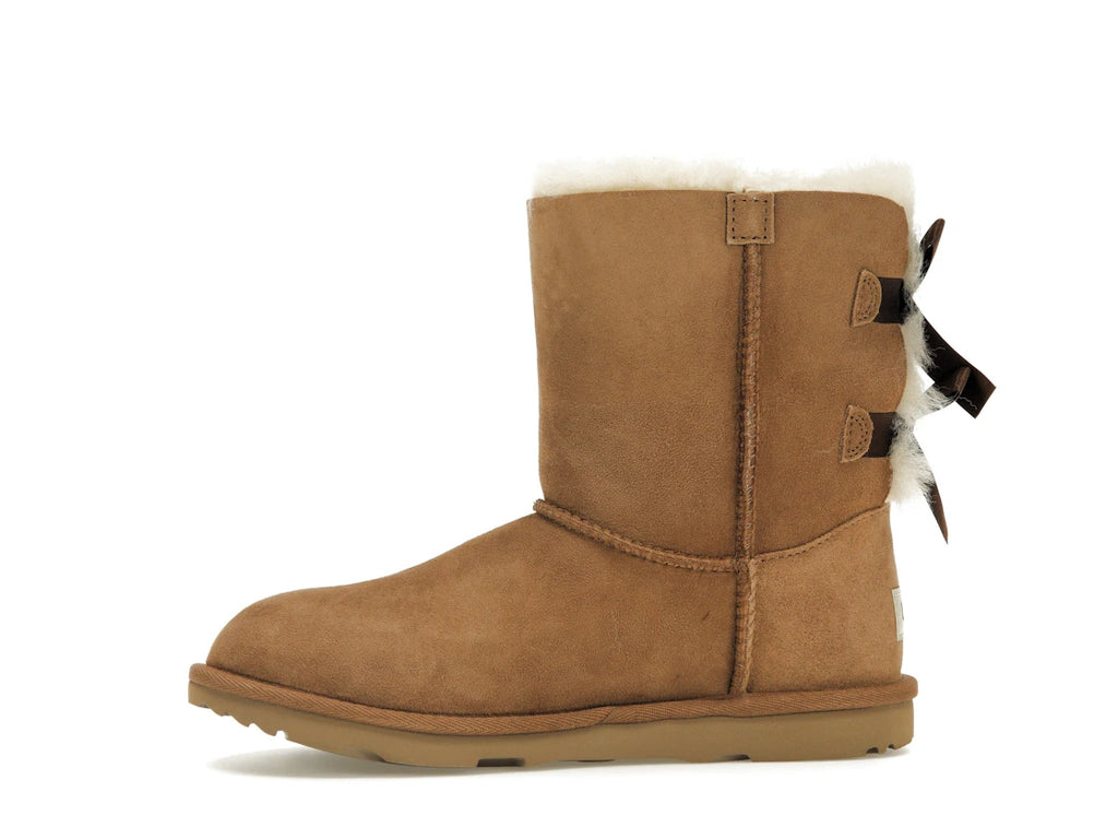 tenisky a boty UGG Bailey Bow II Boot Chestnut (Kids) 1017394K-CHE ADONIO