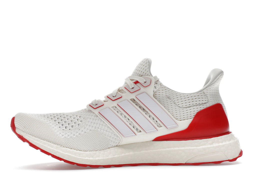 tenisky a boty adidas Ultra Boost 1.0 Chalk White Scarlet JR3149 ADONIO