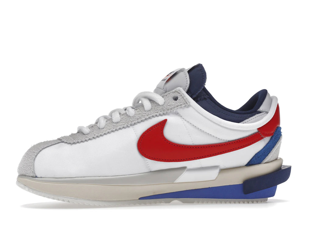 tenisky a boty Nike Zoom Cortez SP sacai White University Red Blue DQ0581-100 ADONIO