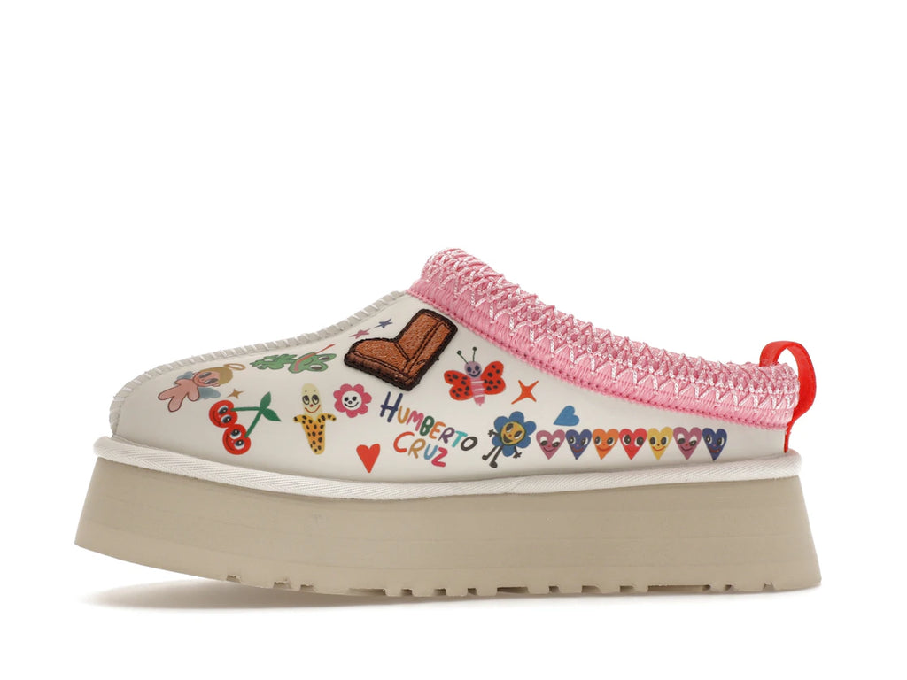 tenisky a boty UGG Tazz Slipper Humberto Cruz Pop Sketch (W) 1155751-WHT ADONIO