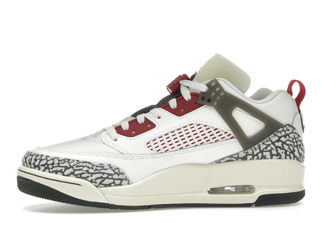 Jordan Spizike Low Sail Anthracite Coconut Milk Varsity Red