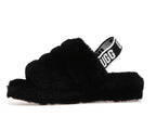 tenisky a boty UGG Fluff Yeah Slide Black (W) 1095119-BLK ADONIO