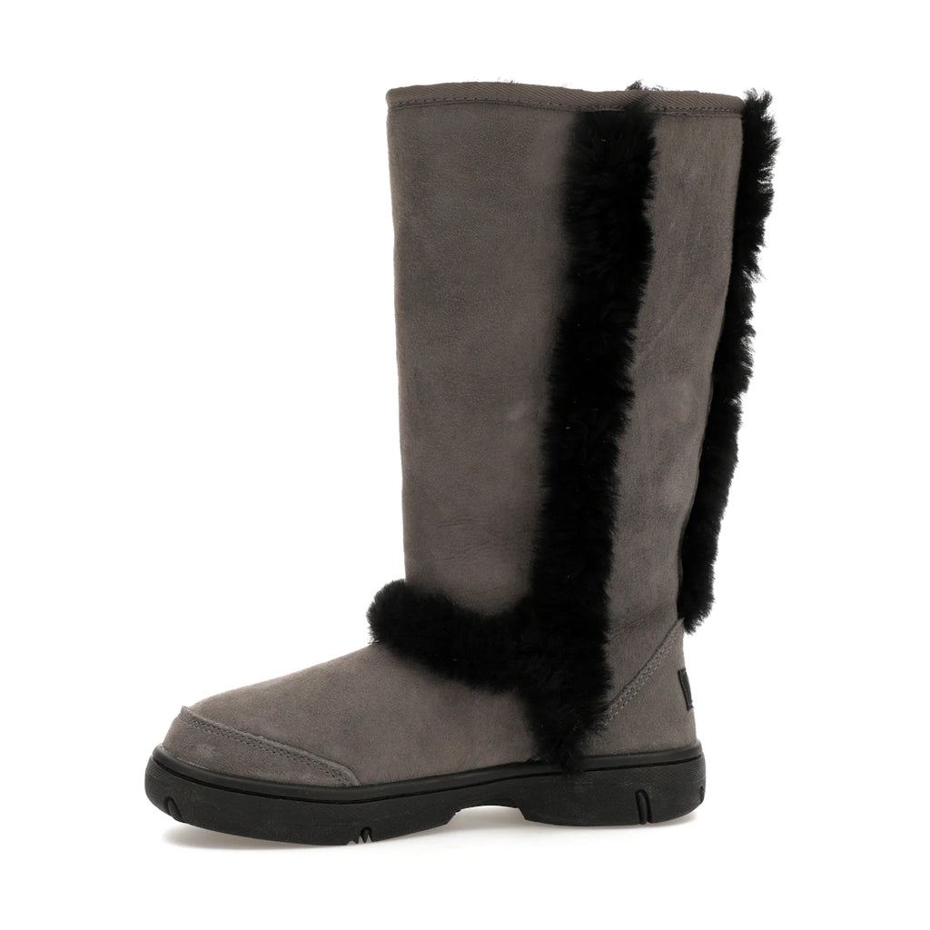 tenisky a boty UGG Sunburst Tall Boot Grey Black (W) 5218-GRB ADONIO
