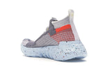 Nike Space Hippie 02 Vast Grey Hyper Crimson