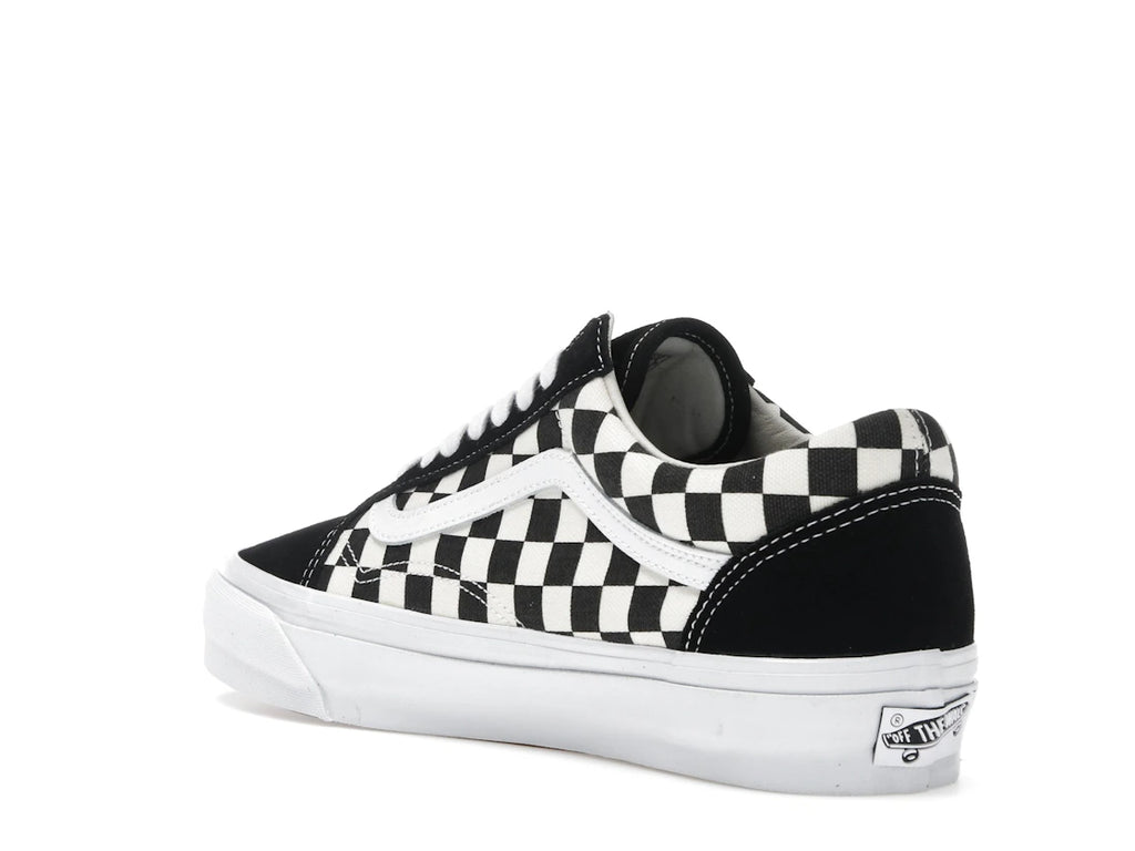 Vans Old Skool 36 LX Checkerboard White Black
