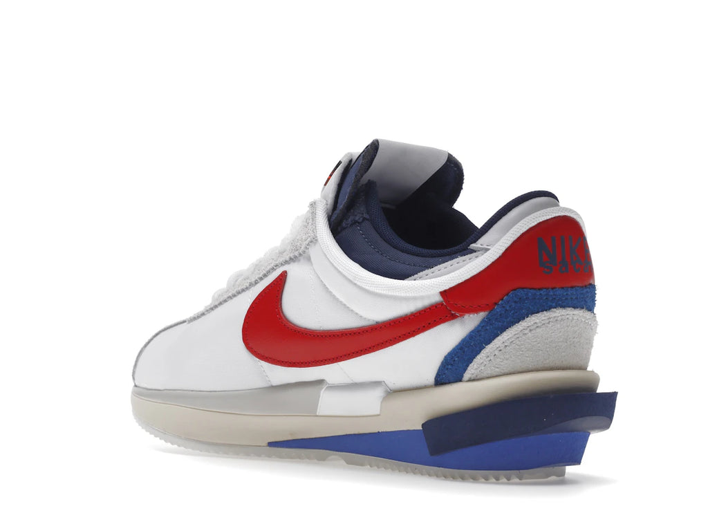 tenisky a boty Nike Zoom Cortez SP sacai White University Red Blue DQ0581-100 ADONIO