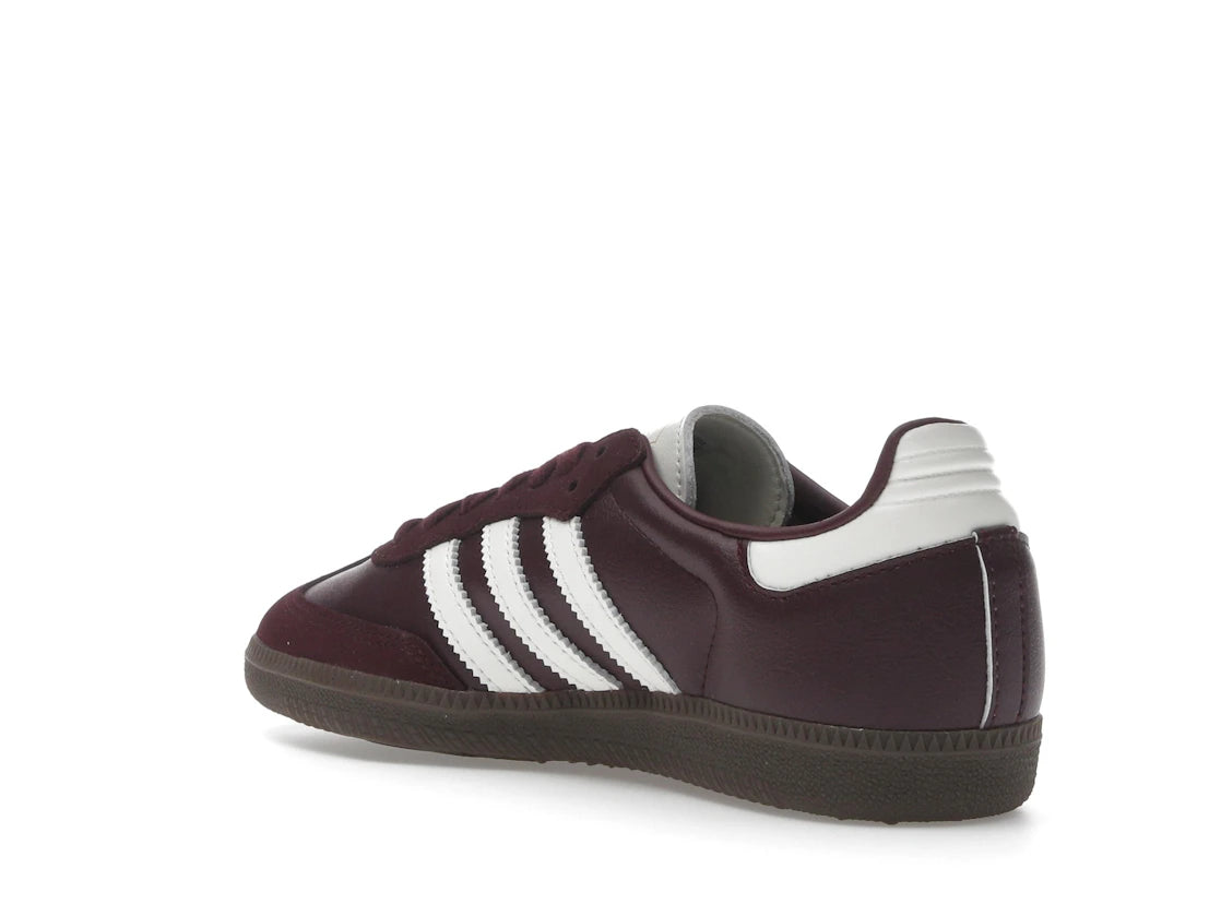 tenisky a boty adidas Samba OG Maroon Off White Gum (W) JR8844 ADONIO