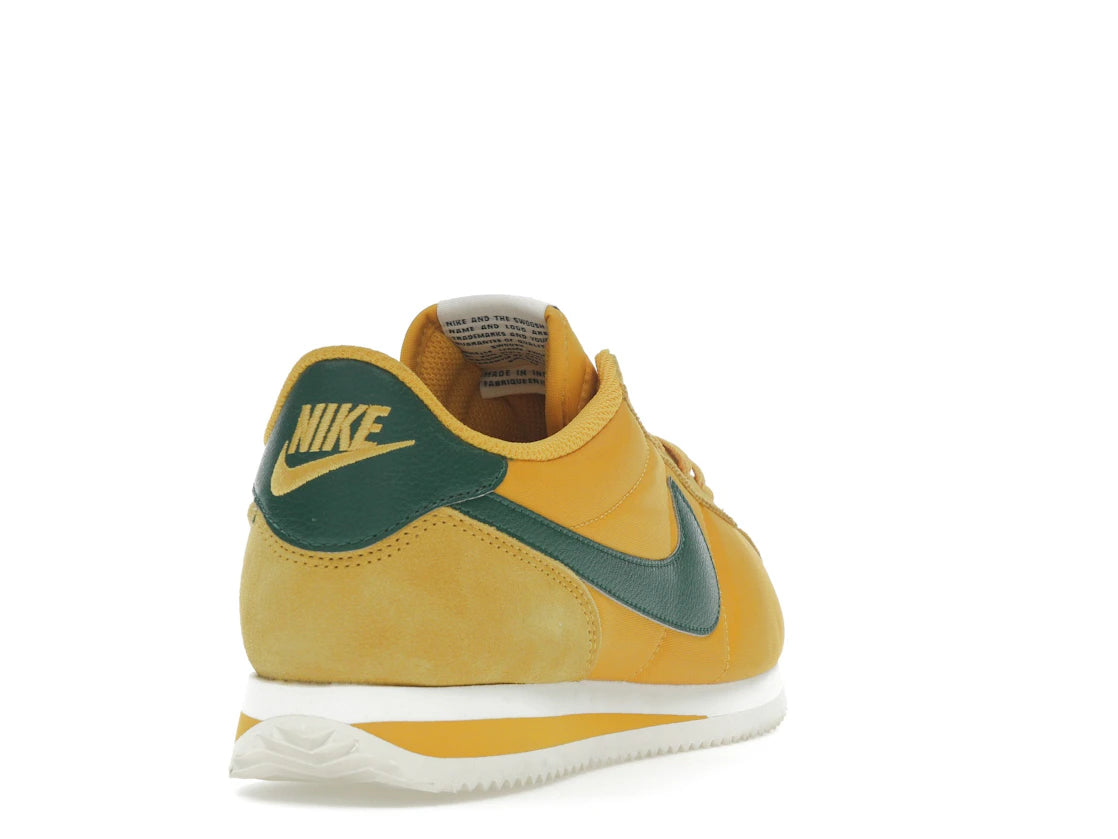Nike Cortez Textile Yellow Ochre Gorge Green (W)