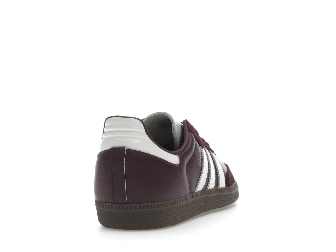 tenisky a boty adidas Samba OG Maroon Off White Gum (W) JR8844 ADONIO