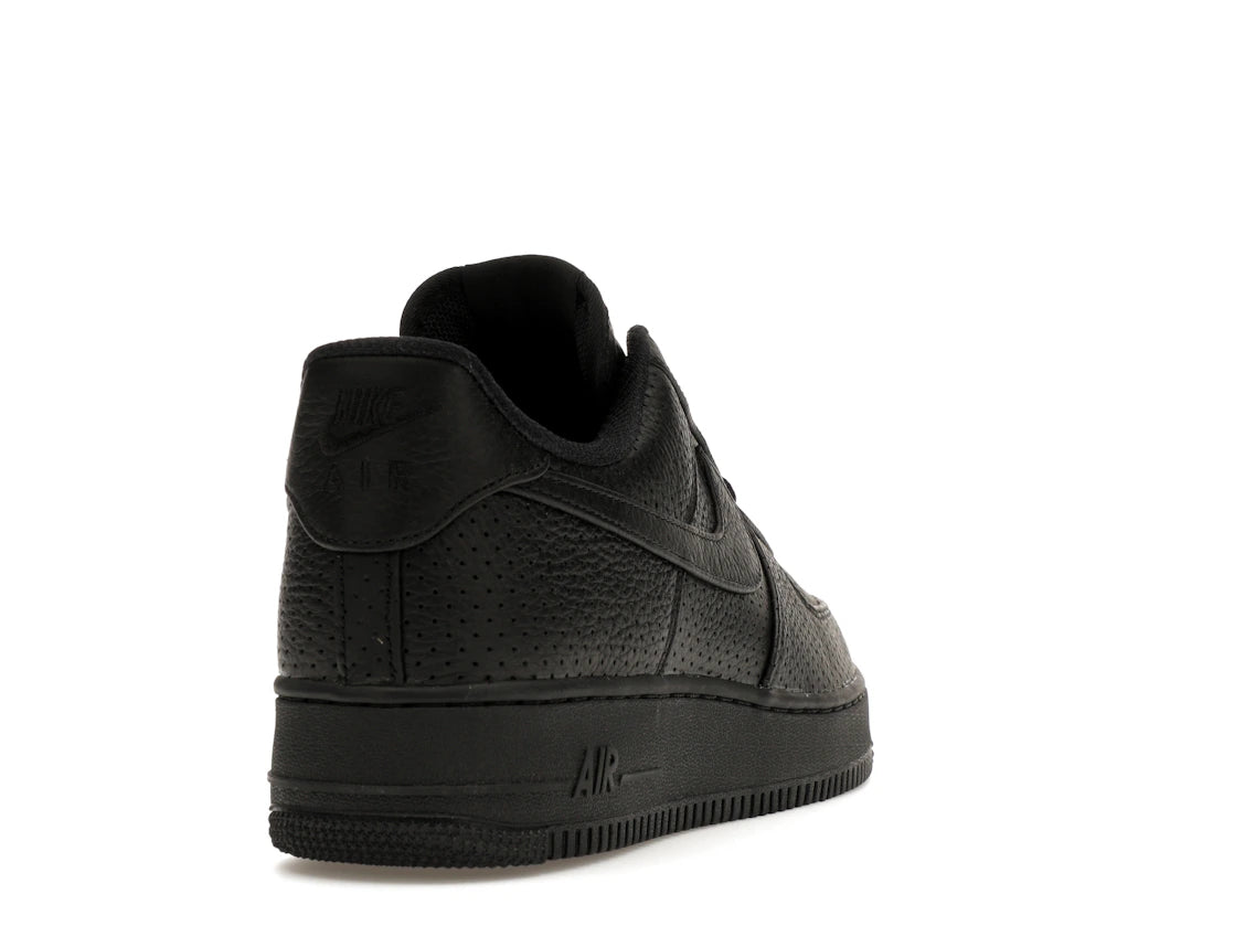 Nike Air Force 1 Low SP Triple Black Perforated