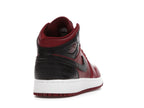 Jordan 1 Mid Team Red Black White (GS)