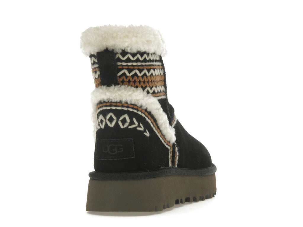 tenisky a boty UGG Classic Mini Atherson Boot Black (W) 1158281-BLK ADONIO