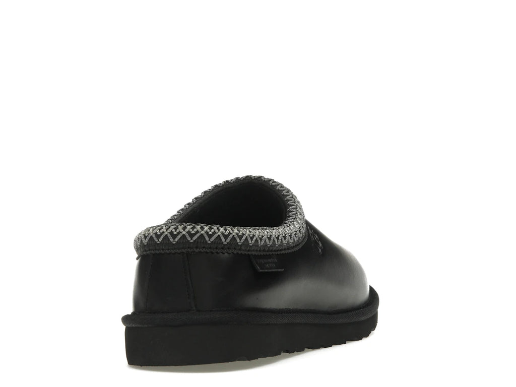 tenisky a boty UGG Tasman LTHR Regen Slipper Black 1163890-BLK ADONIO