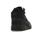 Nike Court Borough Mid Winter Triple Black