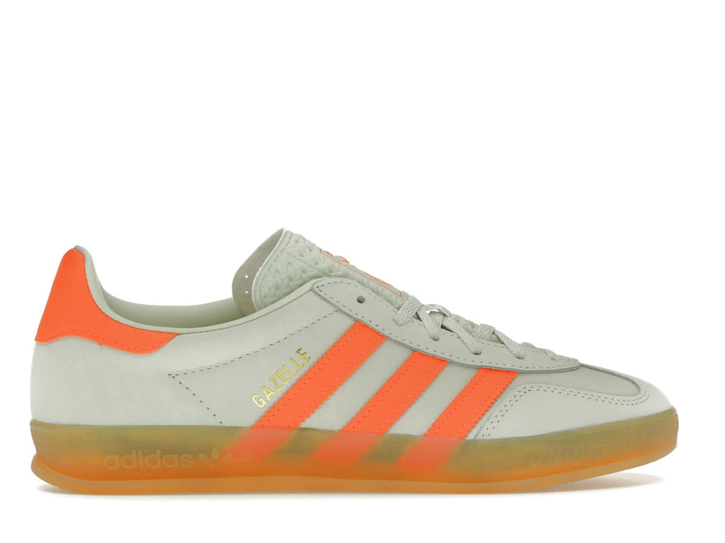 adidas Gazelle Indoor Linen Green Solar Orange (W)