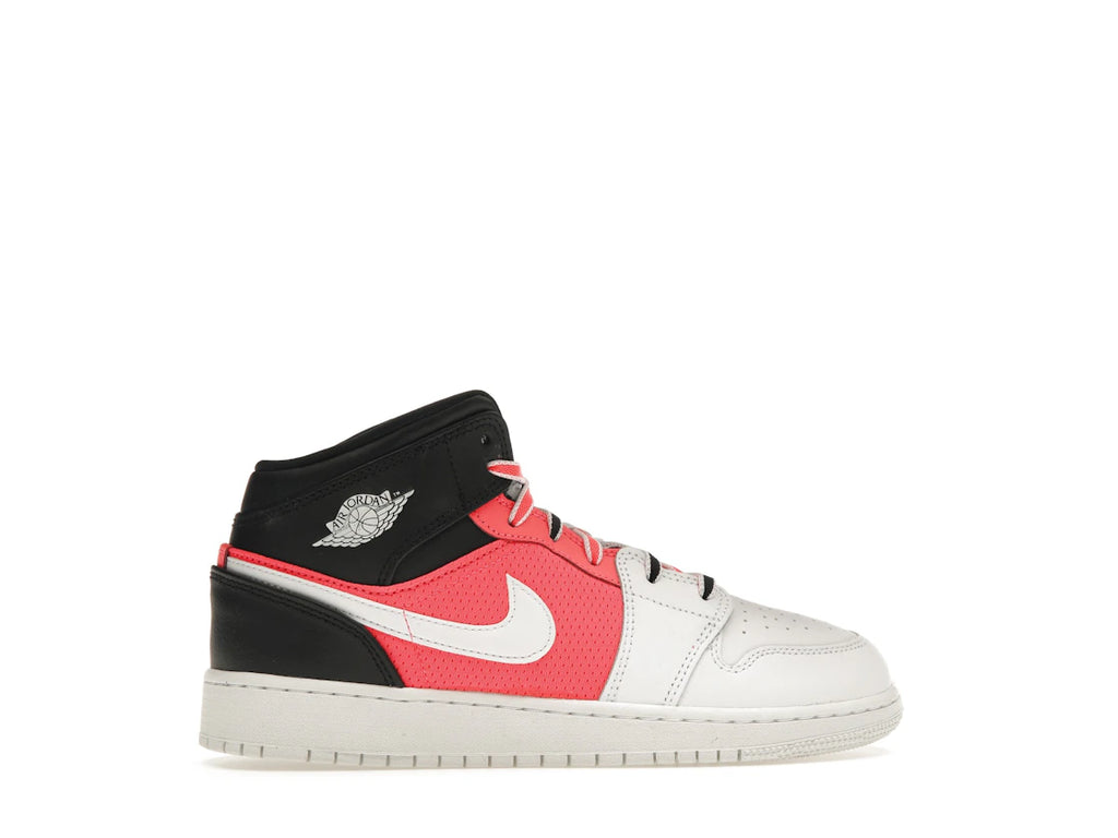 Jordan 1 Mid SE White Black Infrared (GS)