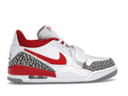 Jordan Legacy 312 Low White Cement Gym Red (W)