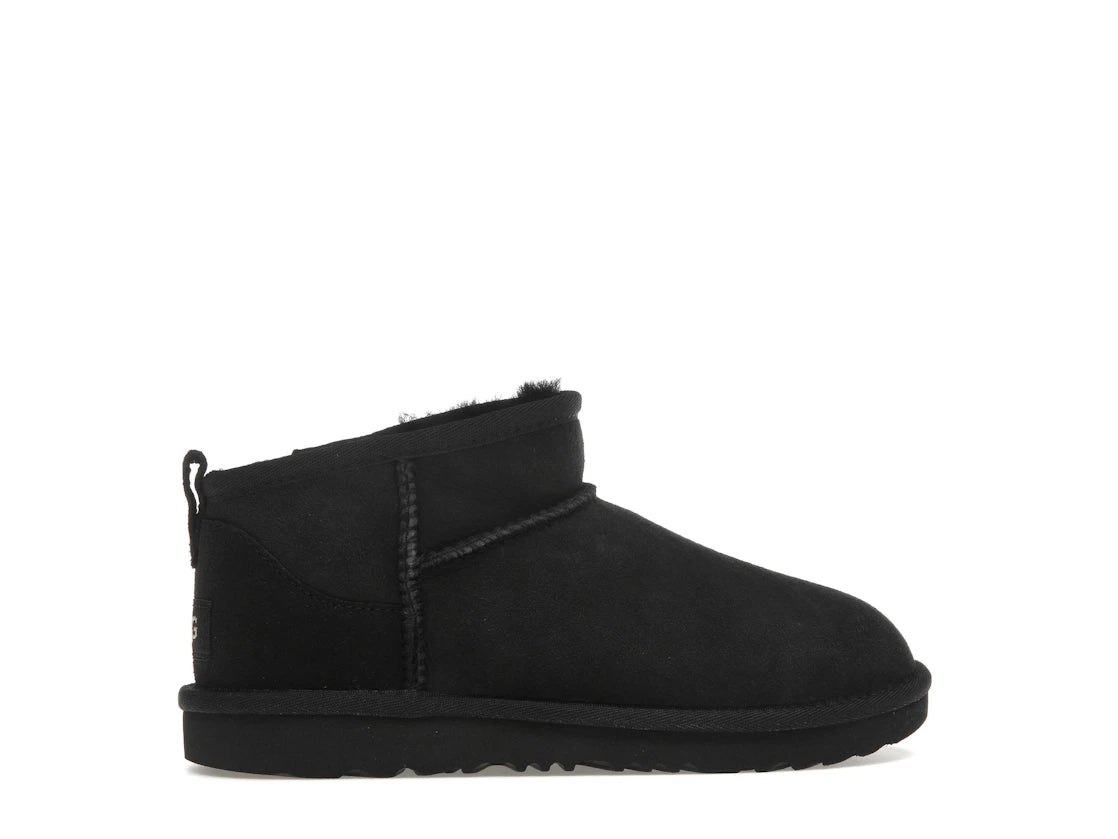 UGG Classic Ultra Mini Boot Black (Kids) 1130750K-BLK ADONIO