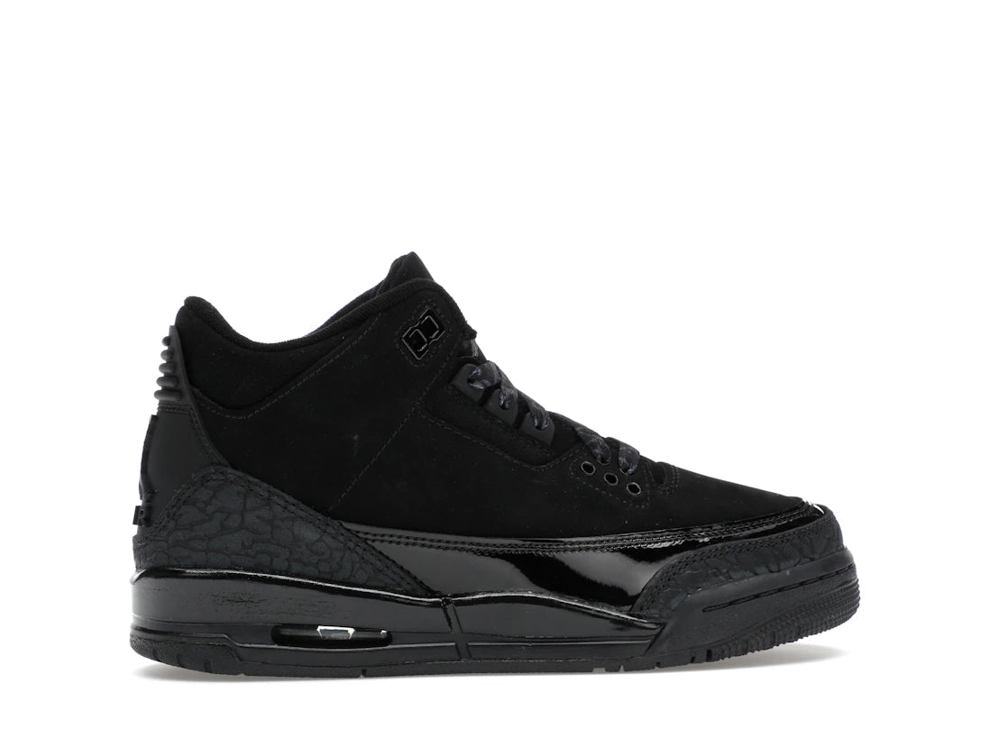 tenisky a boty Jordan 3 Retro Black Cat (2025) (GS) DM0967-001 ADONIO