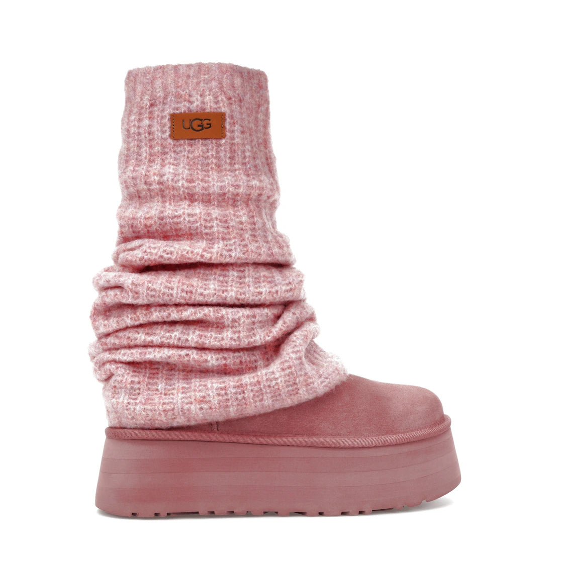 tenisky a boty UGG Classic Mini Dipper Legwarmer Boot Pink Dawn (W) 1178990-PDW ADONIO