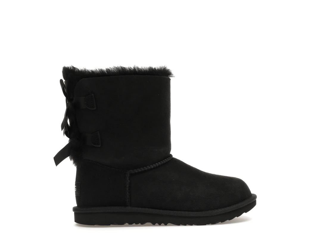 tenisky a boty UGG Bailey Bow II Boot Black (Kids) 1017394K-BLK ADONIO