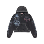 Vale Forever Hardy Boyz Zip Up Hoodie Black INS-7391845530 ADONIO